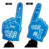 Sublimated Foam Hands Front Back